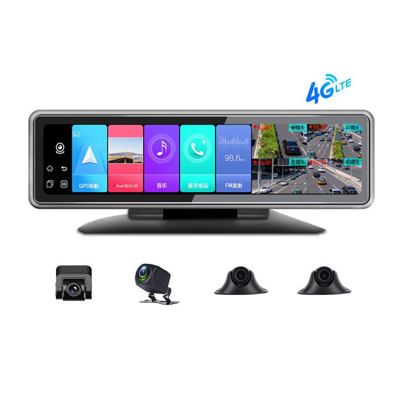 Enregistreur de conduite intelligent 4G panoramique 360° positionnement GPS et surveillance à distance 24V - IVOIRART.COM