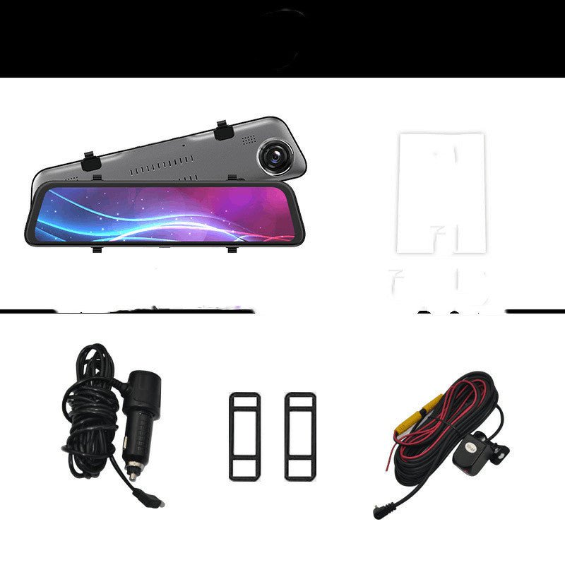 Enregistreur de Conduite Miroir Rétroviseur HiSilicon 2K avec Double Caméra - IVOIRART.COM