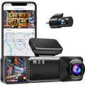 Enregistreur de Conduite Vision Nocturne HD 4K 5G WiFi Dash Cam GPS 64G avec GPS - IVOIRART.COM