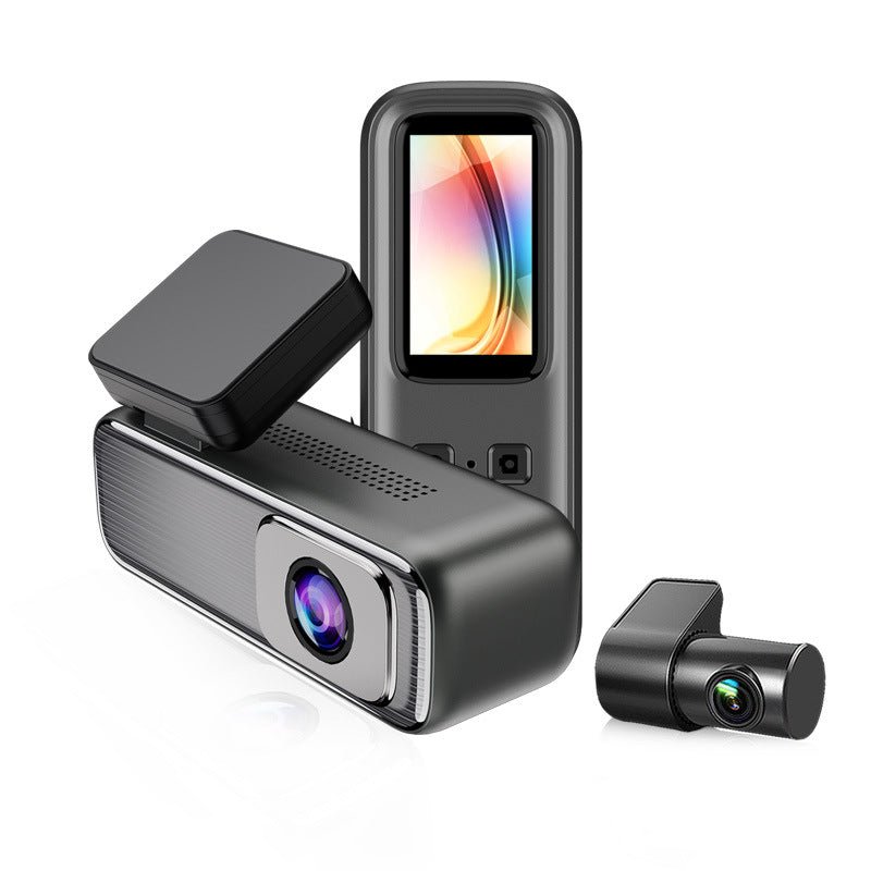 Enregistreur HD 2K 1K sans fil Wi-Fi double caméra, connexion smartphone avec GPS - IVOIRART.COM