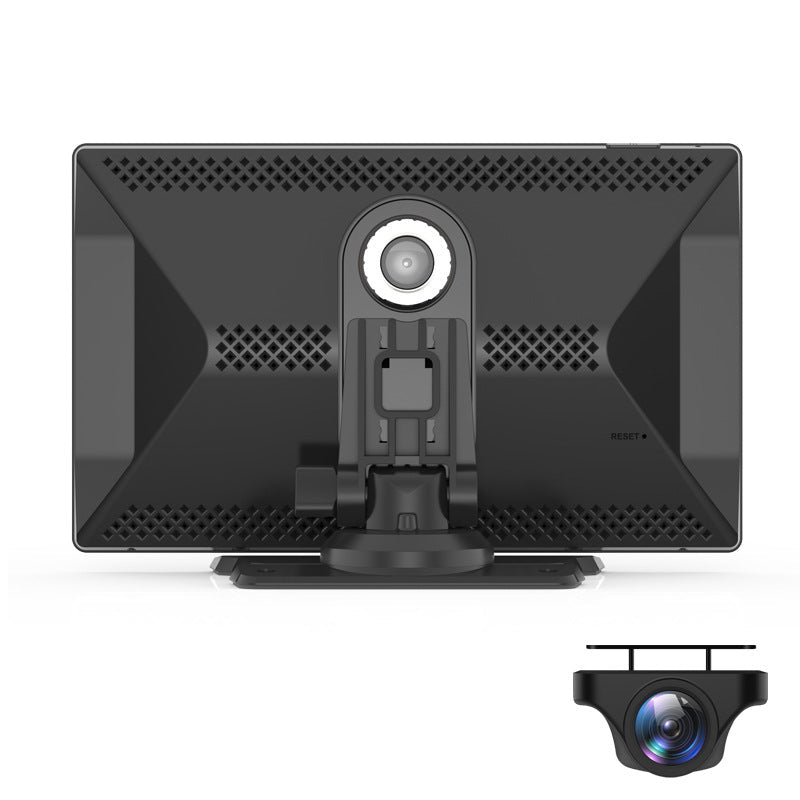 Enregistreur voiture 9 pouces CarPlay PND écran 4K tactile USB-C noir ABS caméra - IVOIRART.COM
