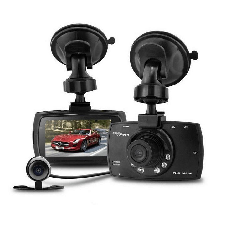 Enregistreur Voiture Double Caméra G30 HD Vision Nocturne Cachée Avant Arrière - IVOIRART.COM