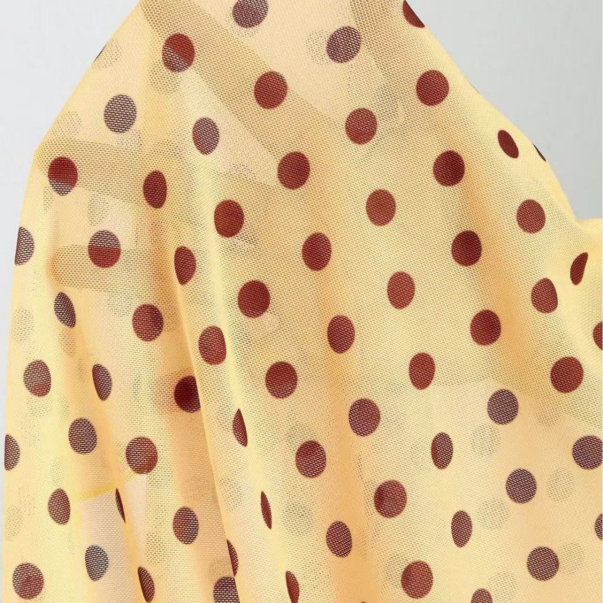 Ensemble bikini triangle à pois 3 pièces style vintage, haut halter, tailles S-XL - IVOIRART.COM