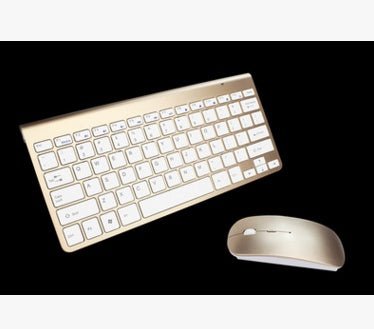 Ensemble clavier et souris sans fil 2,4 GHz compact pour PC, Mac, Smart TV, PS4 - IVOIRART.COM