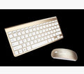 Ensemble clavier et souris sans fil 2,4 GHz compact pour PC, Mac, Smart TV, PS4 - IVOIRART.COM