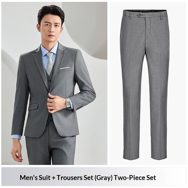 Ensemble Costume Bleu Homme Élégant pour Tenue Professionnelle et Affaires - IVOIRART.COM
