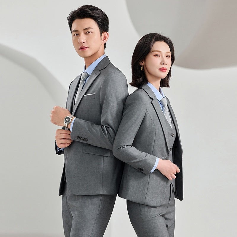 Ensemble Costume Bleu Homme Élégant pour Tenue Professionnelle et Affaires - IVOIRART.COM