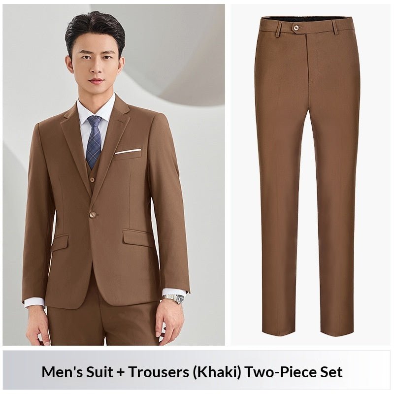 Ensemble Costume Bleu Homme Élégant pour Tenue Professionnelle et Affaires - IVOIRART.COM
