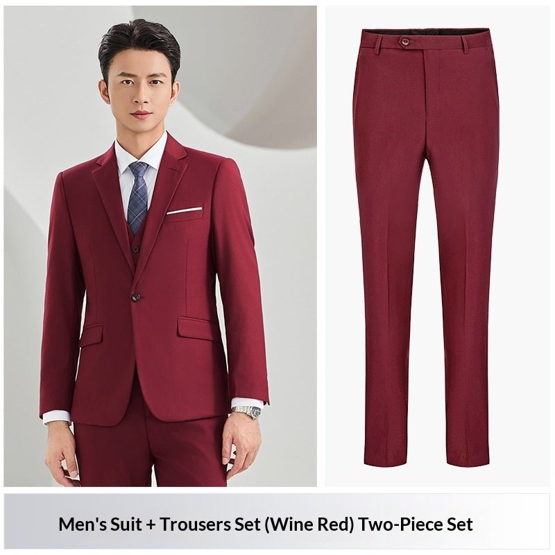 Ensemble Costume Bleu Homme Élégant pour Tenue Professionnelle et Affaires - IVOIRART.COM