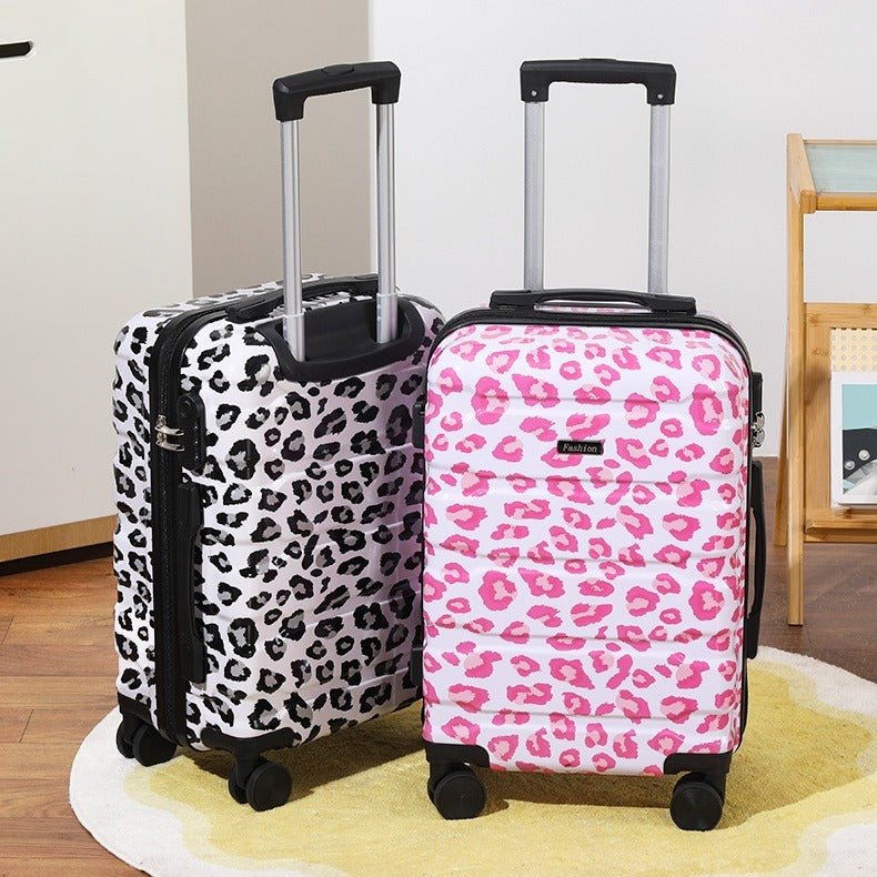 Ensemble de bagages 2 pièces 20 pouces avec trousse de maquillage, coque rigide extensible, roues pivotantes à 360°, grande capacité, léger, crochet latéral, serrure indépendante - IVOIRART.COM