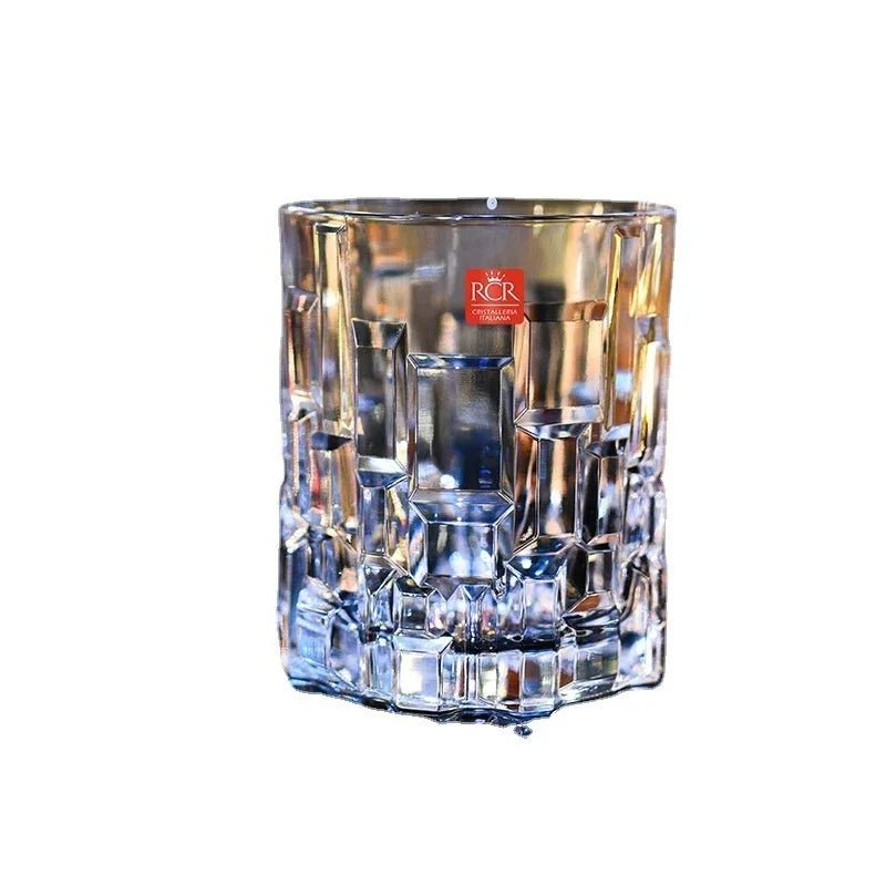 Ensemble de Verres à Vin en Cristal pour Usage Domestique, Élégance Nordic - IVOIRART.COM