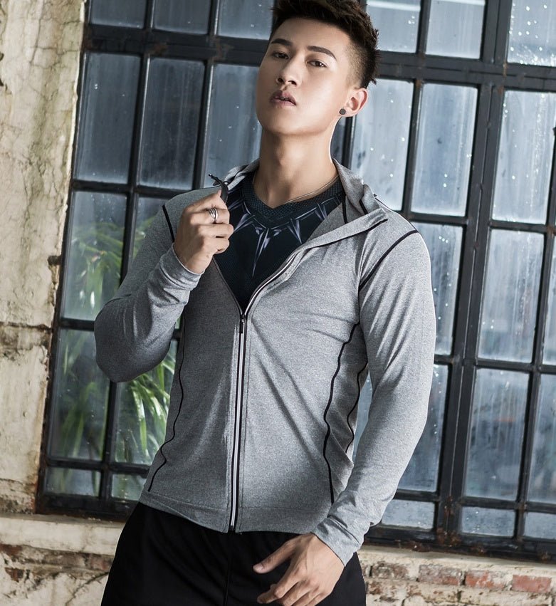Ensemble de vêtements de fitness avec collants de basket-ball performants pour homme - IVOIRART.COM