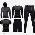 Ensemble de vêtements de fitness avec collants de basket-ball performants pour homme - IVOIRART.COM