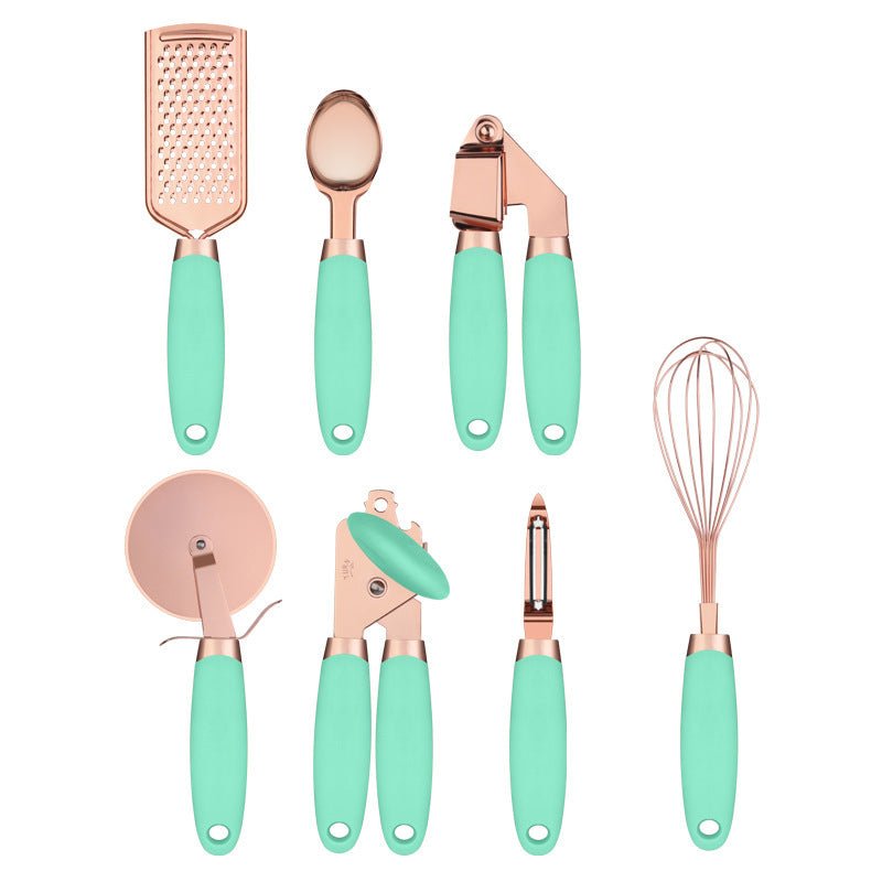 Ensemble d’éplucheurs ménagers pour cuisine avec finition cuivre plaqué élégant - IVOIRART.COM