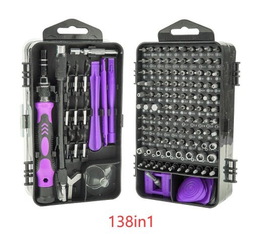 Ensemble d'outils tournevis combiné multifonction pour réparations précises - IVOIRART.COM