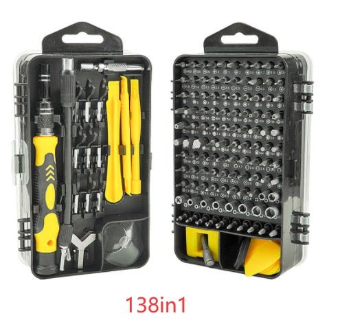 Ensemble d'outils tournevis combiné multifonction pour réparations précises - IVOIRART.COM