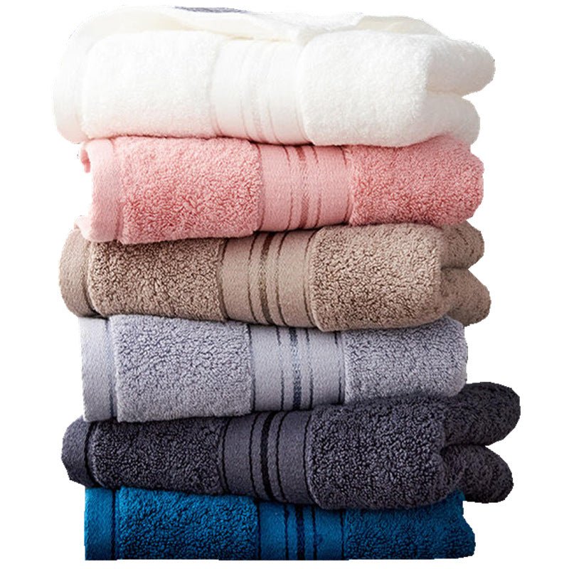 Ensemble épais de serviettes de bain en coton pur pour plage et salon beauté - IVOIRART.COM