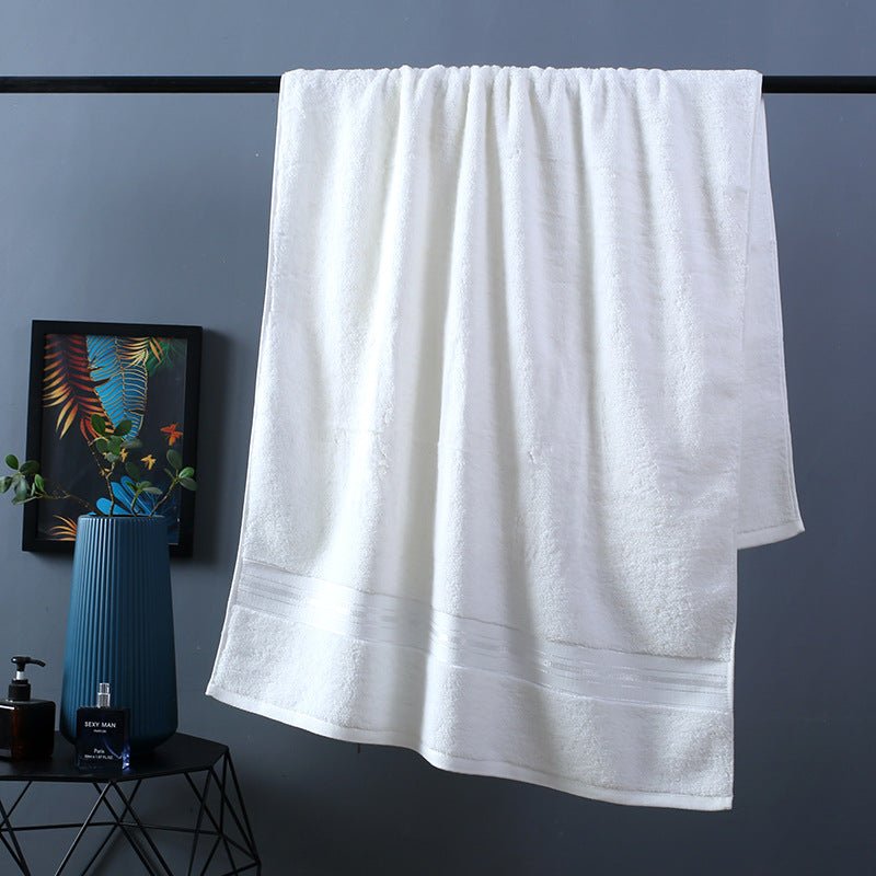 Ensemble épais de serviettes de bain en coton pur pour plage et salon beauté - IVOIRART.COM