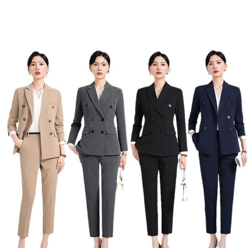Ensemble professionnel de costume d'affaires pour entretien, chemise incluse - IVOIRART.COM