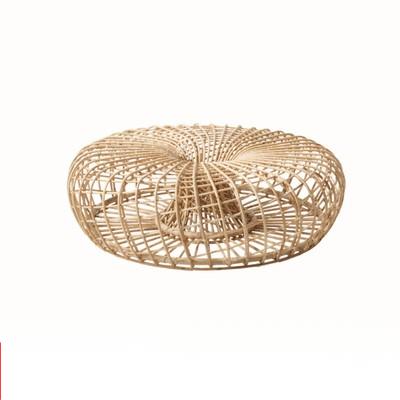 Ensemble salon extérieur avec canapé, chaise en rotin tressé et table basse - IVOIRART.COM