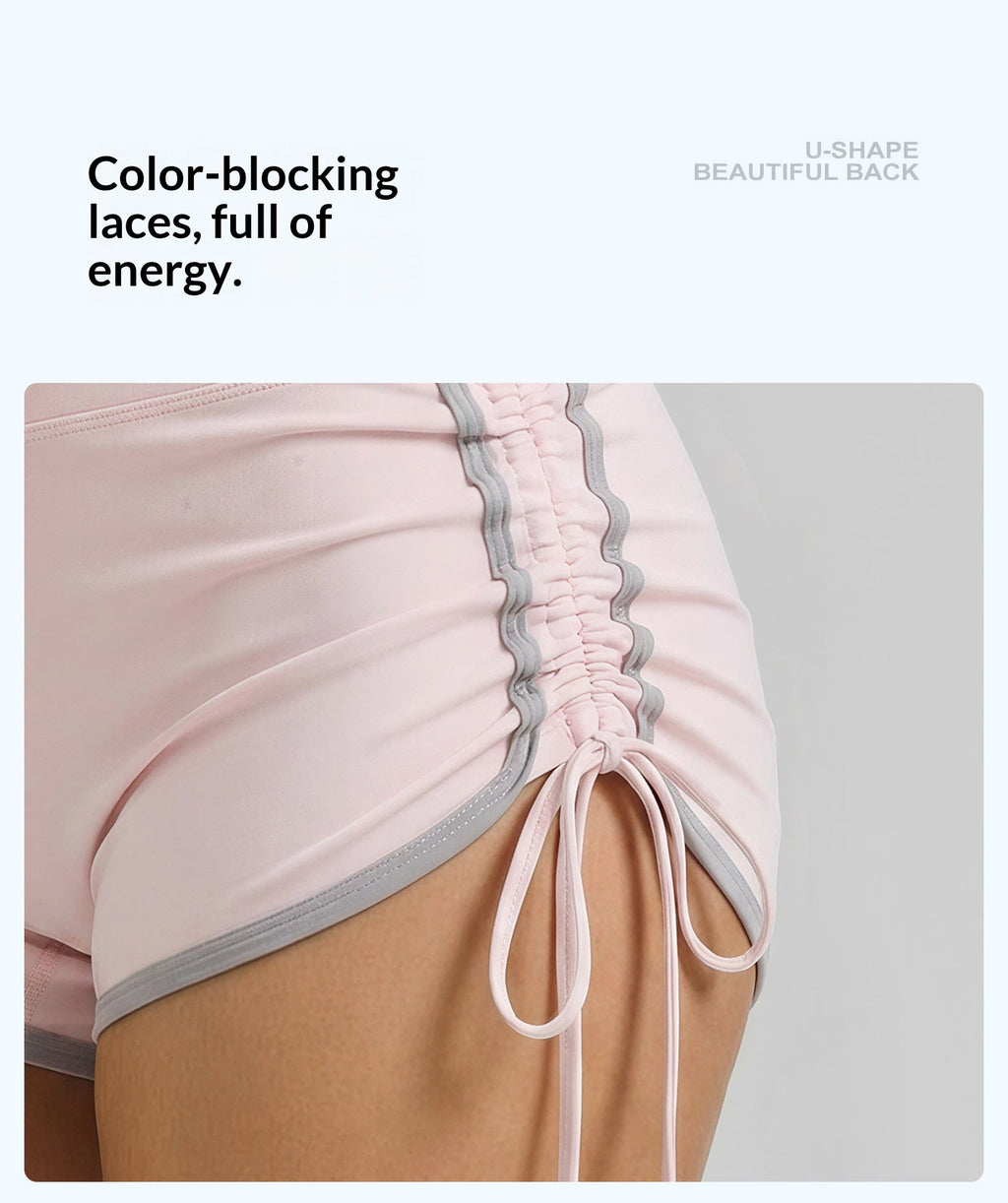 Ensemble sport 2026 printemps-été, maintien élevé, coussin poitrine intégré slim - IVOIRART.COM