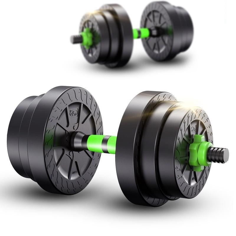 Équipement de Fitness Détachable à Domicile - Haltères Métal Vert 10 - 40 kg - IVOIRART.COM