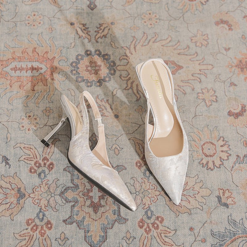 Escarpins Décontractés Style Chinois pour Femmes avec Talons Élégants - IVOIRART.COM