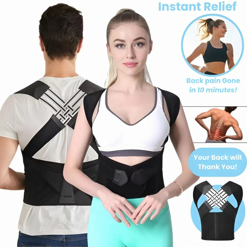 Essential Haven™ Ceinture de Soutien Lombaire - Corrigez la Posture & Soulagez la Douleur Naturellement - IVOIRART.COM