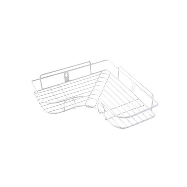 Étagère d'angle murale sans perçage pour salle de bain et cuisine, support tripode domestique - IVOIRART.COM