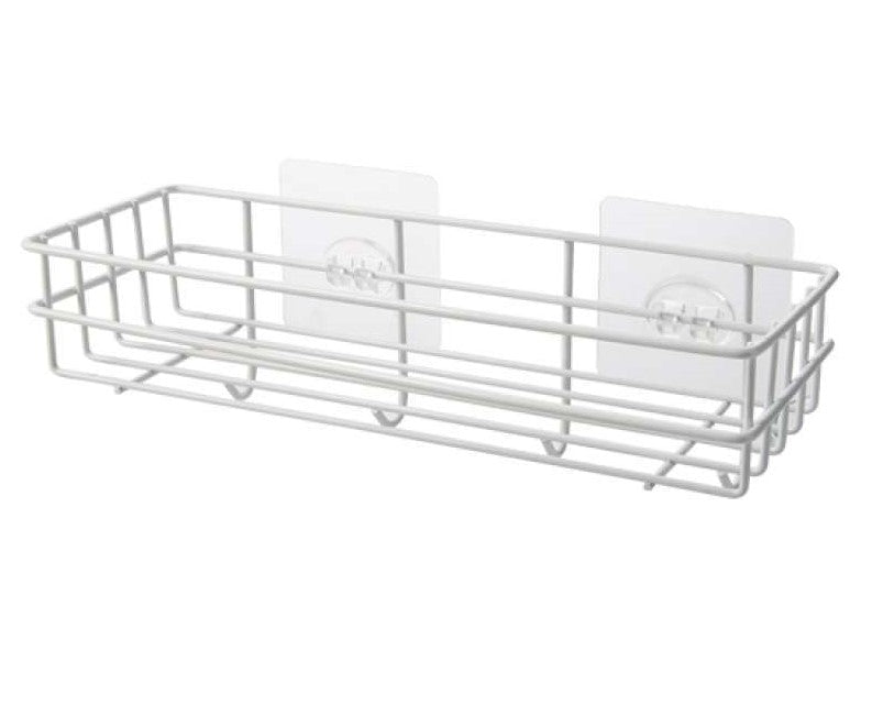 Étagère d'angle murale sans perçage pour salle de bain et cuisine, support tripode domestique - IVOIRART.COM