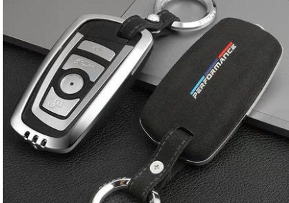 Étui de protection pour clés en daim avec cadre en alliage de zinc - élégant et durable - IVOIRART.COM