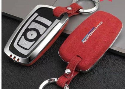 Étui de protection pour clés en daim avec cadre en alliage de zinc - élégant et durable - IVOIRART.COM