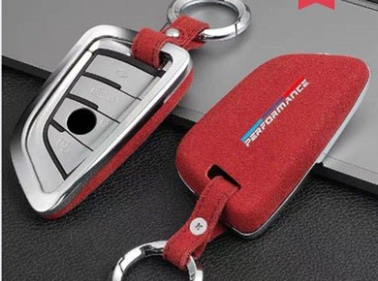Étui de protection pour clés en daim avec cadre en alliage de zinc - élégant et durable - IVOIRART.COM