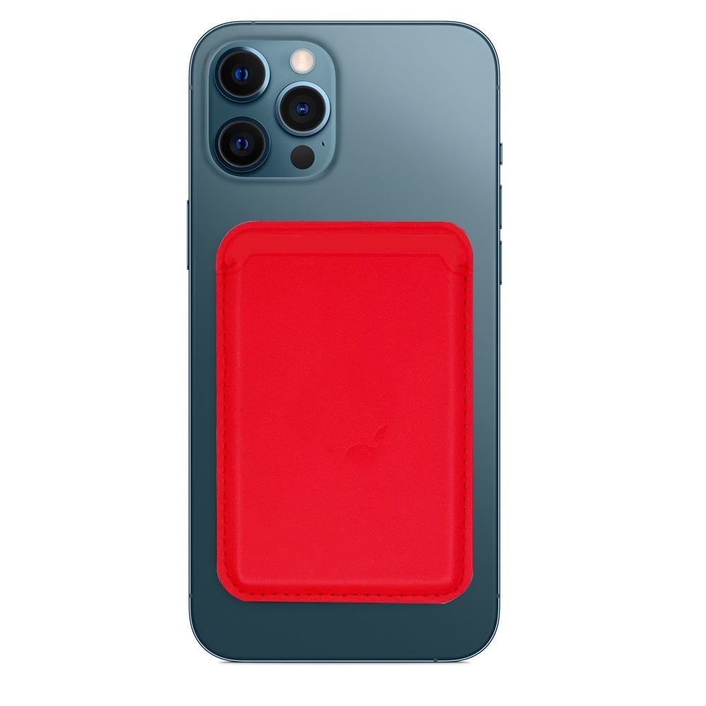 Étui portefeuille magnétique en cuir de luxe pour iPhone 14 Pro Max, 13, 12 avec MagSafe, porte - cartes et support intégré - IVOIRART.COM