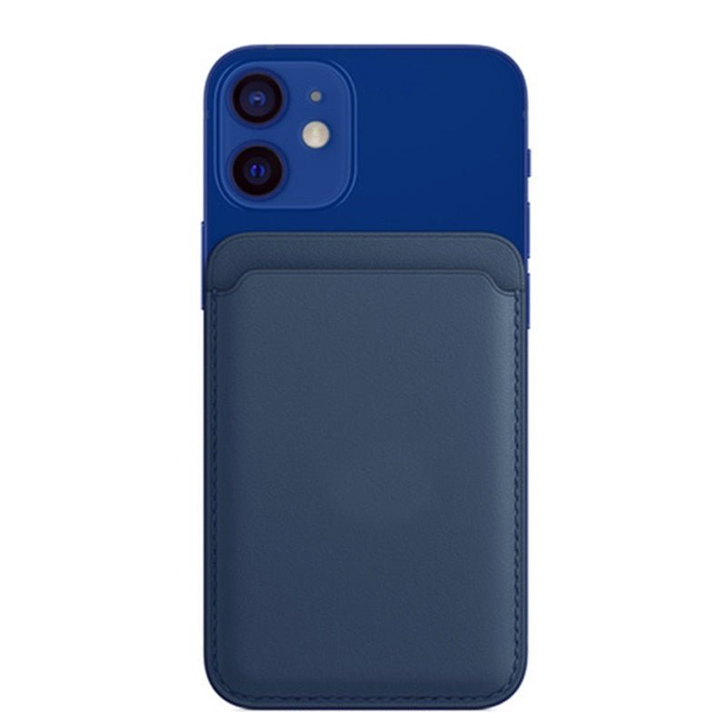 Étui portefeuille magnétique en cuir de luxe pour iPhone 14 Pro Max, 13, 12 avec MagSafe, porte - cartes et support intégré - IVOIRART.COM