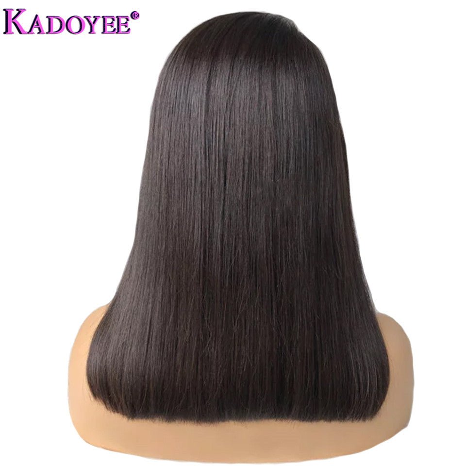 Europe, America, African Wigs,Female Human Hair Wigs, Front Lace Real Wigs - IVOIRART.COM