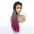 Europe Lady Double Braided Wig Black Fro - IVOIRART.COM