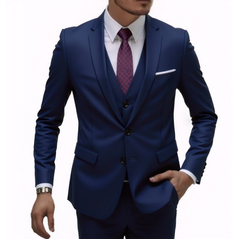 European And American Men's New Business Casual Suit Set - IVOIRART.COM