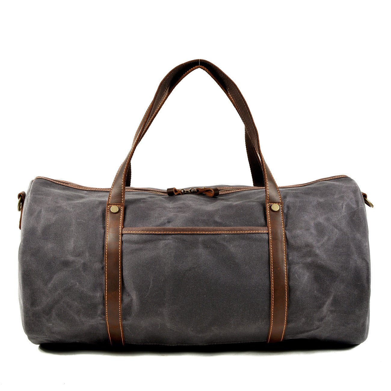 European And American Retro Foldable Travel Bag Portable Large-Capacity Waterproof Gym Bag Large-Capacity Leisure Outdoor Shoulder Bag - IVOIRART.COM