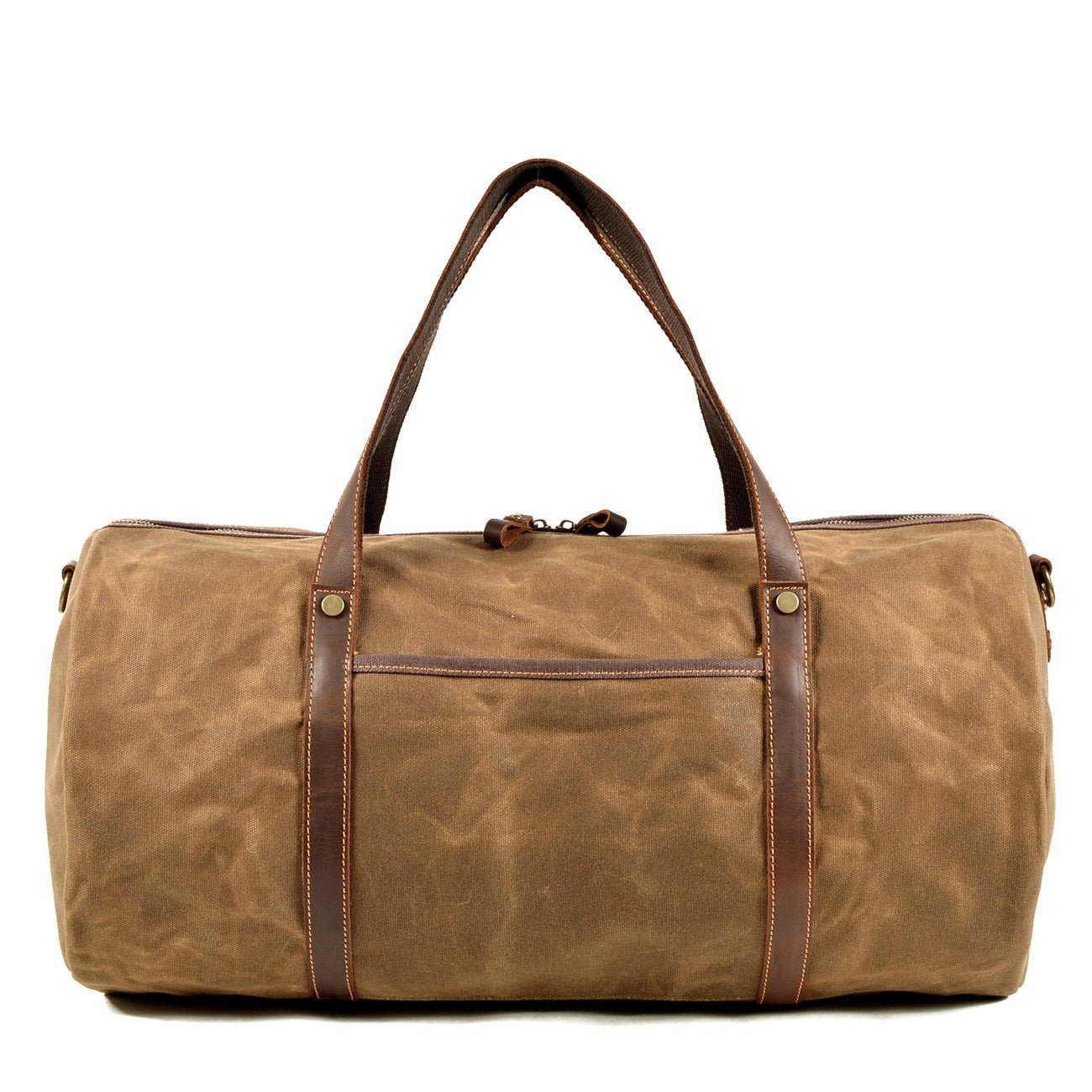 European And American Retro Foldable Travel Bag Portable Large-Capacity Waterproof Gym Bag Large-Capacity Leisure Outdoor Shoulder Bag - IVOIRART.COM