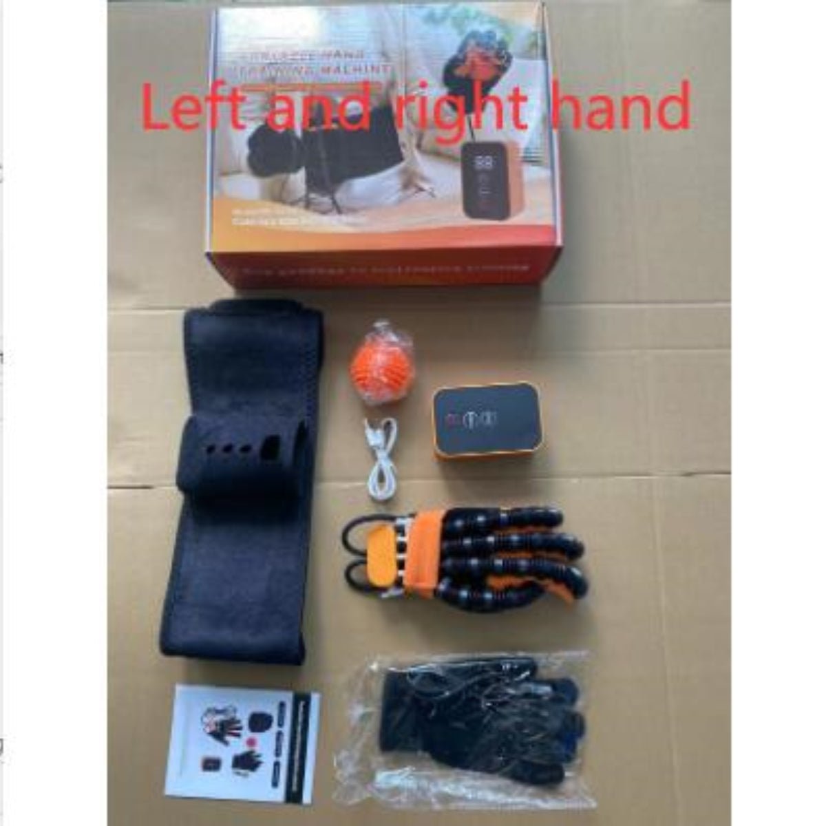 Exclusive For Cross-border Rehabilitation Robot Gloves Trainer Elderly Stroke Hemiplegia Five Fingers Finger Hand Training - IVOIRART.COM