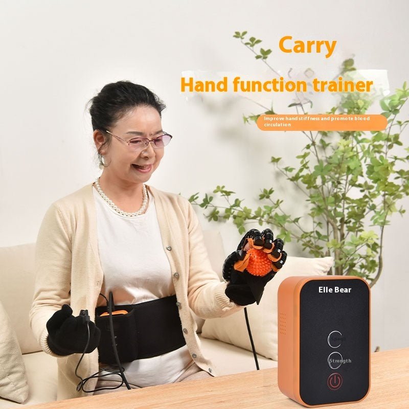 Exclusive For Cross-border Rehabilitation Robot Gloves Trainer Elderly Stroke Hemiplegia Five Fingers Finger Hand Training - IVOIRART.COM