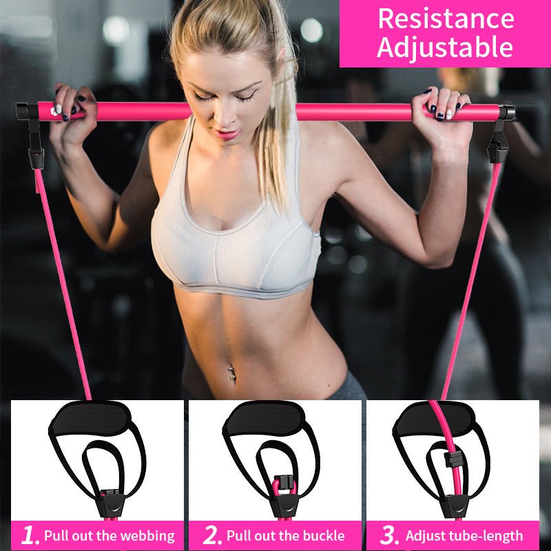 Expanseur de Poitrine Musculaire à Tirage - Accessoire de Fitness à Domicile Polyvalent - IVOIRART.COM