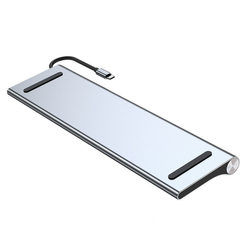 Extension multi-port USB 11-en-1 compatible MacBook avec connecteur TYPE-C haute vitesse - IVOIRART.COM