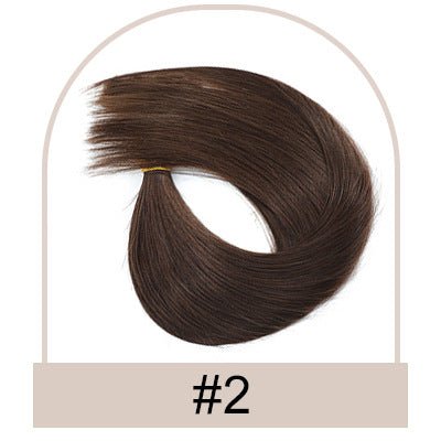 Extensions de cheveux 100% humains, bandes adhésives intégrées, sans couture - IVOIRART.COM