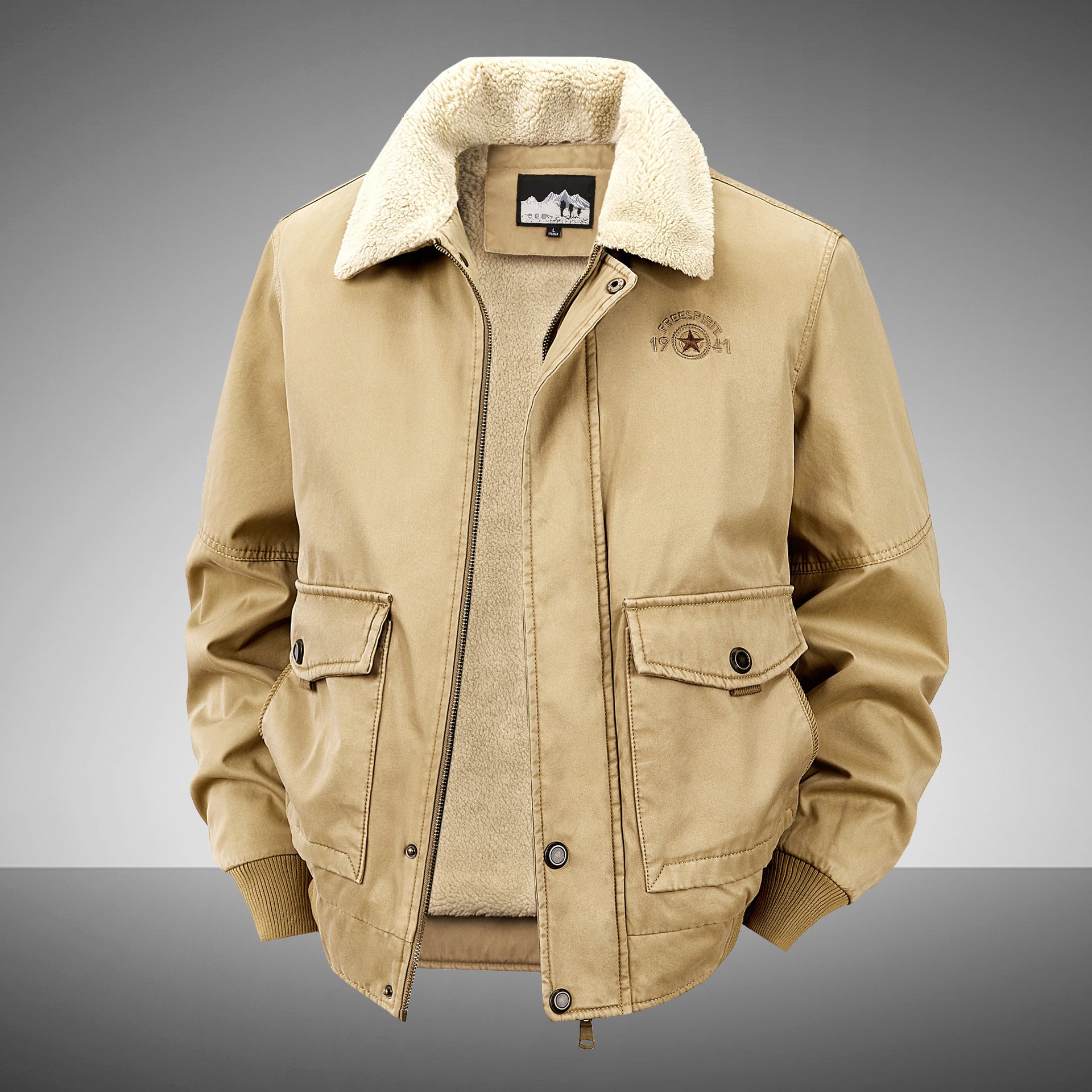 Manteau matelassé décontracté et chaud pour homme en coton, confortable et tendance