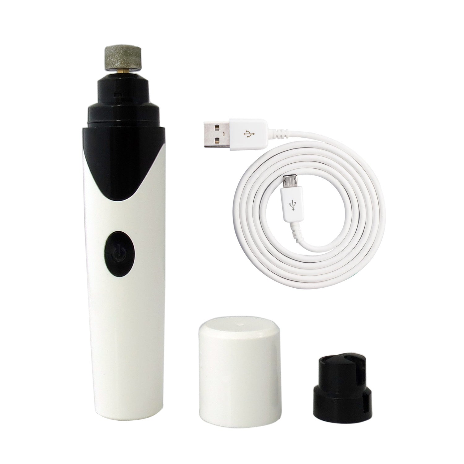 Taille-crayon électrique et coupe-ongles pour chien et chat, nettoyeur intégré