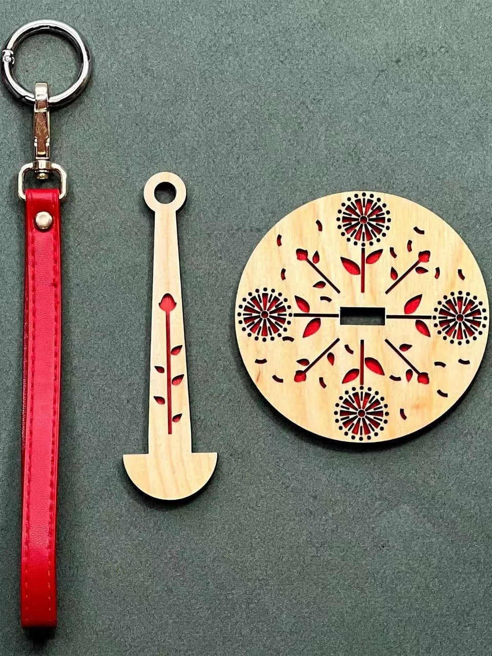 Support portable d'artisanat en bois pour poignet afin d'éviter l'emmêlement et le mauvais alignement