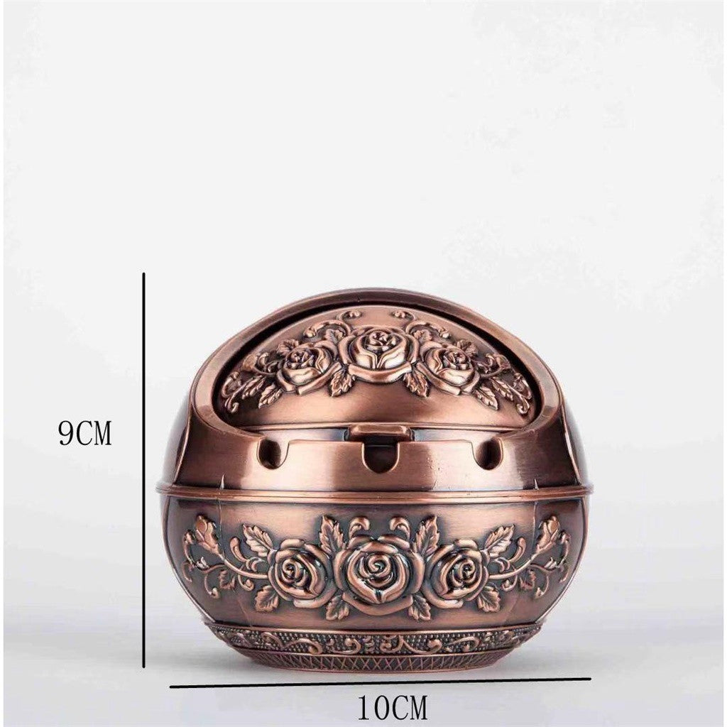 Retro Ashtray Windproof And Fall-proof Living Room Home