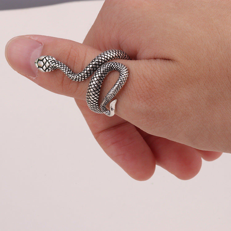 Bague Serpent – Bijou Punk en forme de serpent